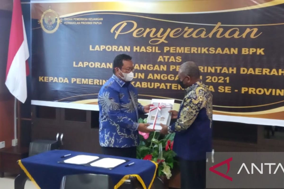 Pemkab Jayapura Meraih Opini Wtp Delapan Kali Berturut Turut Antara