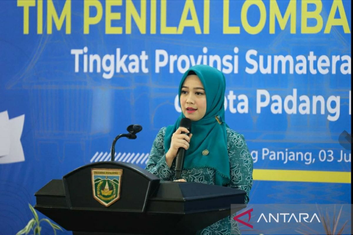 PKK Ngalau Dinilai Tim Penilai Lomba Gerakan PKK Tingkat Provinsi