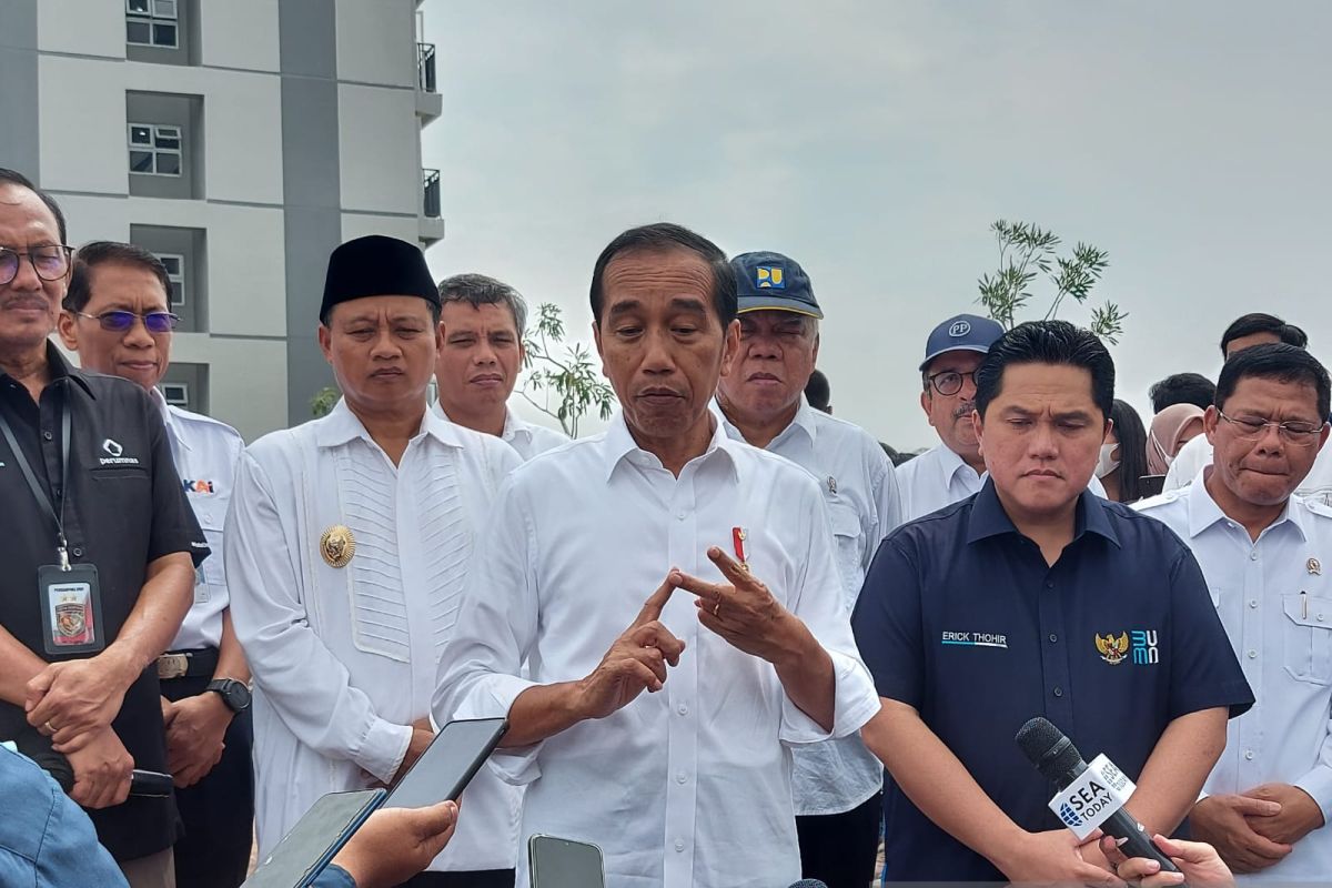 Presiden Jokowi Resmikan Hunian Milenial Untuk Indonesia Di Kota Depok