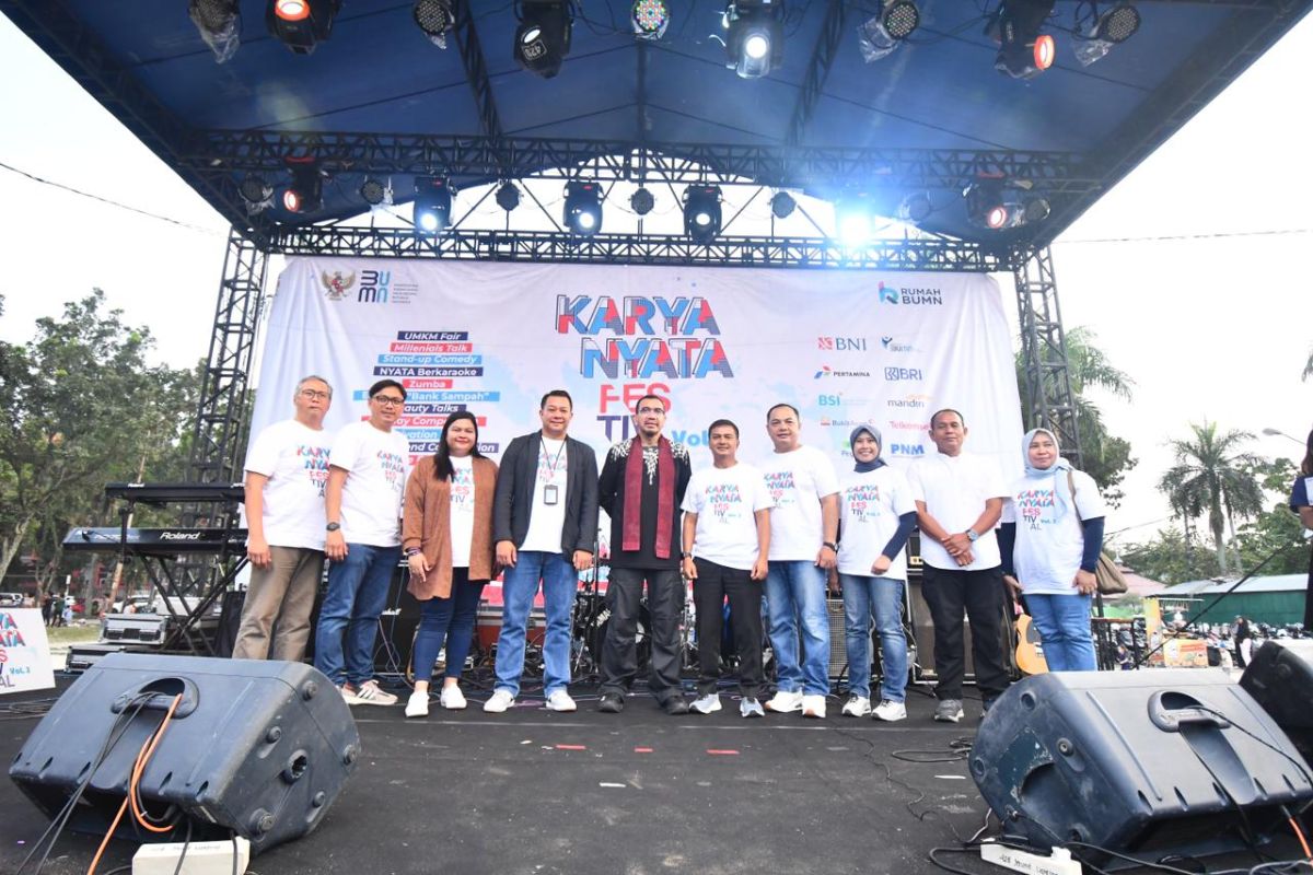 Karya Nyata Festival Vol Sukses Digelar Bni Terus Dorong