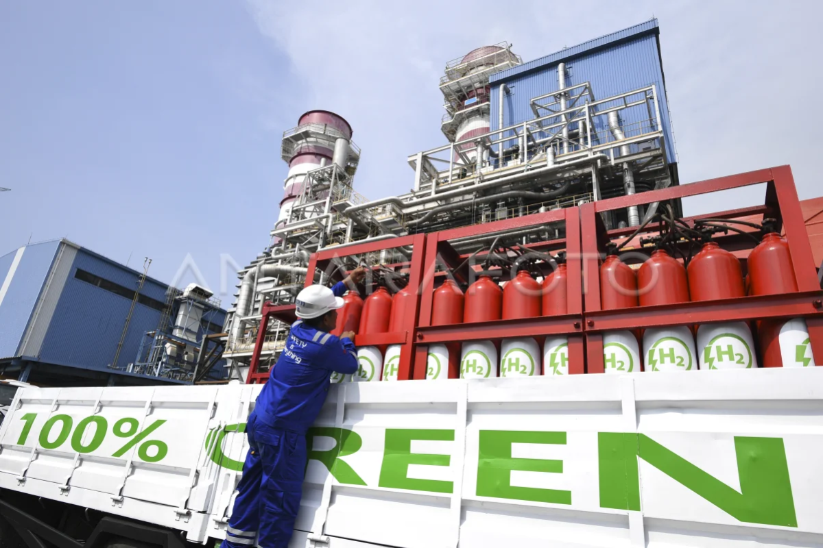 Peresmian Unit Green Hydrogen Plant Pln Antara Sumbar