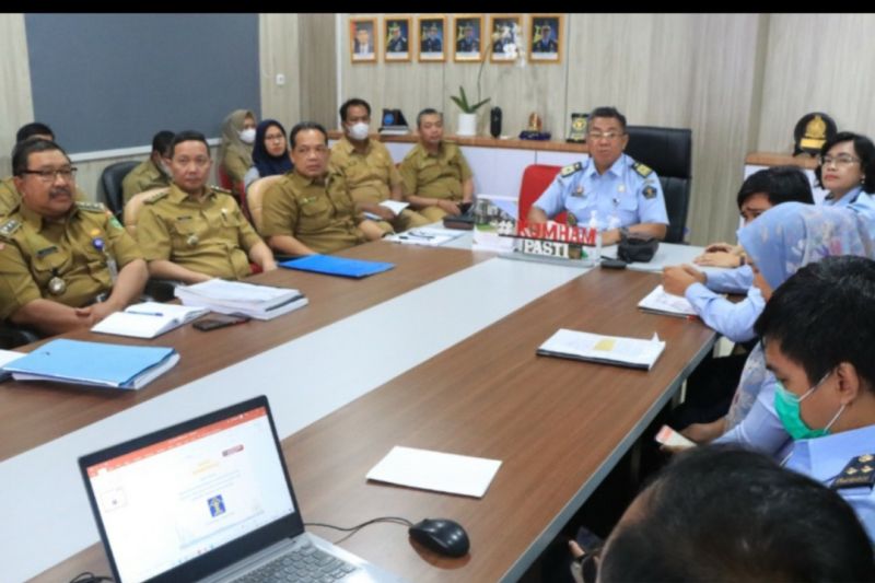 Kemenkumham Harmonisasi Ranperda Rtrw Provinsi Sumsel Antara News