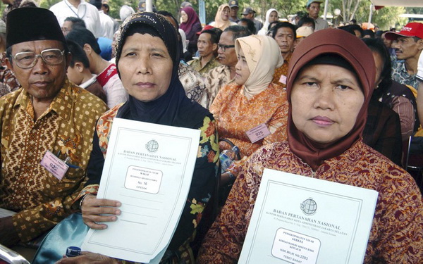 BPN: sertifikat prona tidak dipungut biaya BPN: sertifikat prona tidak dipungut biaya