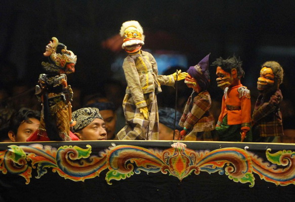Grup wayang daerah meriahkan Festival Wayang Nusantara