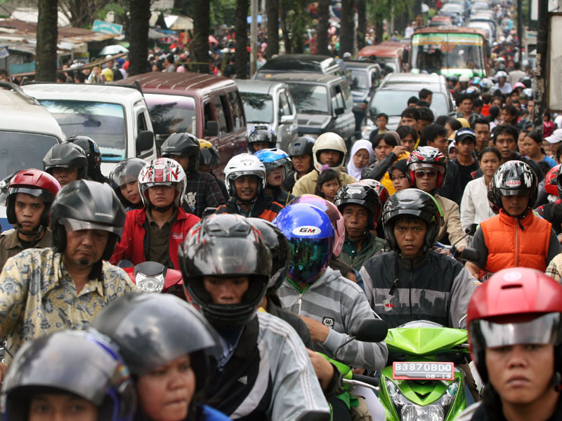 Ragunan diserbu ribuan pengunjung Ragunan diserbu ribuan pengunjung