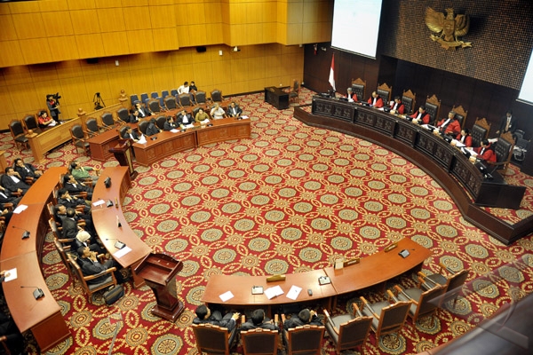 Indonesia's constitutional court establishes panels to handle election disputes Indonesia's constitutional court establishes panels to handle election disputes