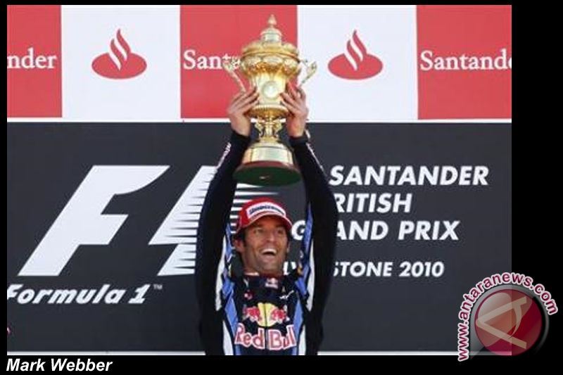 Webber rebut kemenangan di Silverstone Webber rebut kemenangan di Silverstone