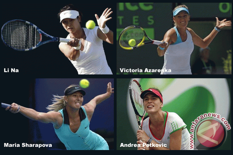 Li kandas, Sharapova berjuang keras ke perempat final Li kandas, Sharapova berjuang keras ke perempat final