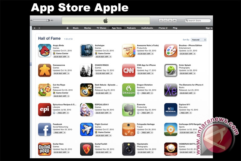 Apple sudah benahi error di App Store Apple sudah benahi error di App Store