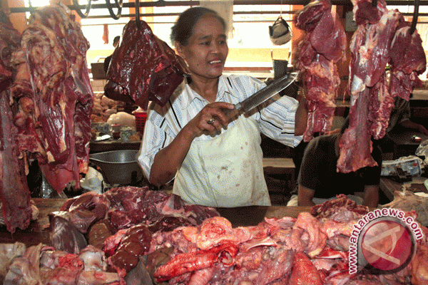 Harga daging sapi diprediksi naik H-4 Lebaran Harga daging sapi diprediksi naik H-4 Lebaran