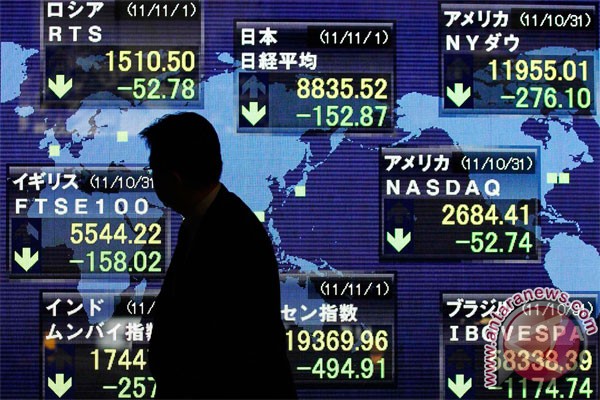 Wall Street akhiri kenaikan beruntun tiga hari Wall Street akhiri kenaikan beruntun tiga hari