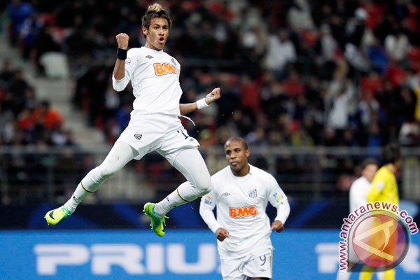 Santos lepas Neymar Santos lepas Neymar