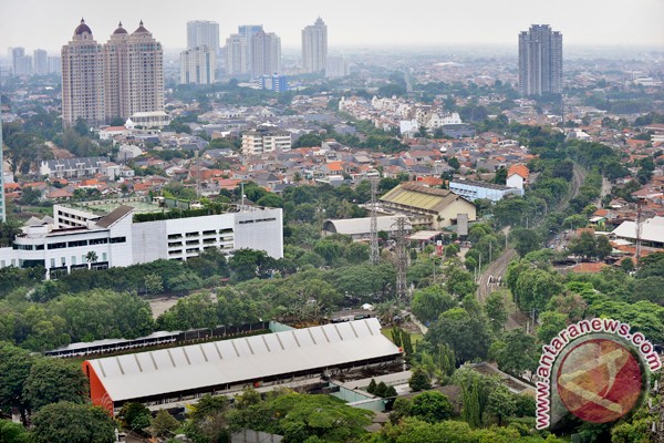 Potensi ruang terbuka hijau Jakarta 23 persen Potensi ruang terbuka hijau Jakarta 23 persen