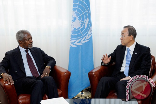 Jerman salahkan China dan Rusia pengunduran diri Annan Jerman salahkan China dan Rusia pengunduran diri Annan