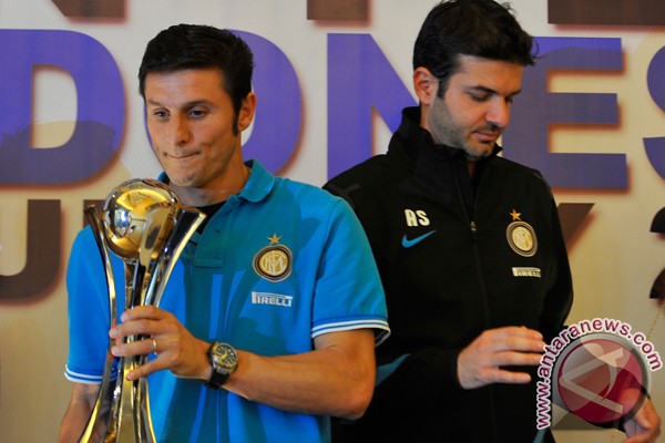 ... Inter Milan di Stadion Utama Gelora Bung Karno, Jakarta, Kamis