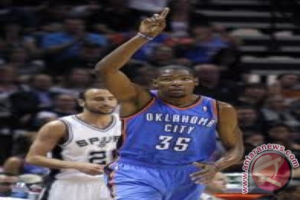 Thunder unggul 3-2 atas Spurs dalam final wilayah barat Thunder unggul 3-2 atas Spurs dalam final wilayah barat