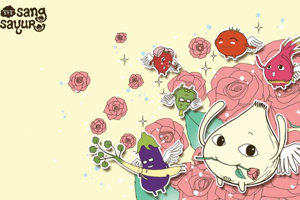 Sayur merambah dunia komik Sayur merambah dunia komik
