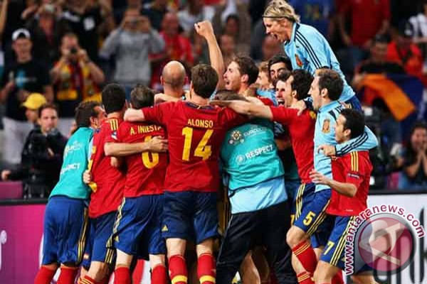 Spanyol ke final Piala Eropa 2012 Spanyol ke final Piala Eropa 2012
