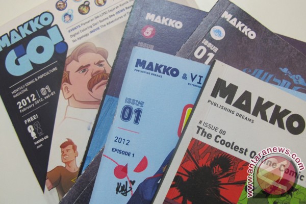 MAKKO terbitkan komik di internet MAKKO terbitkan komik di internet