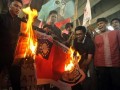 Bakar Bendera Myanmar