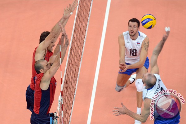 Tim voli AS dan Rusia tak terkalahkan Tim voli AS dan Rusia tak terkalahkan