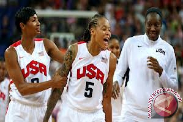 AS raih emas dalam final basket putri AS raih emas dalam final basket putri