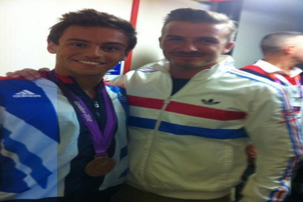 Beckham SMS atlet loncat indah Inggris Beckham SMS atlet loncat indah Inggris