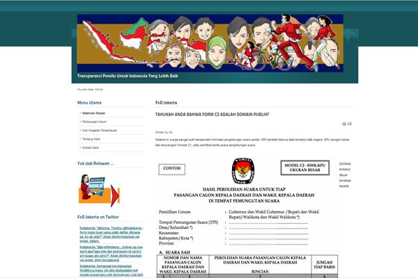 Forum eDemokrasi, dari alumnus ITB untuk Pilkada DKI Forum eDemokrasi, dari alumnus ITB untuk Pilkada DKI