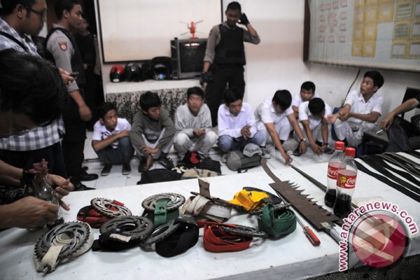 Polisi tangkap sembilan warga provokator tawuran Bantargebang