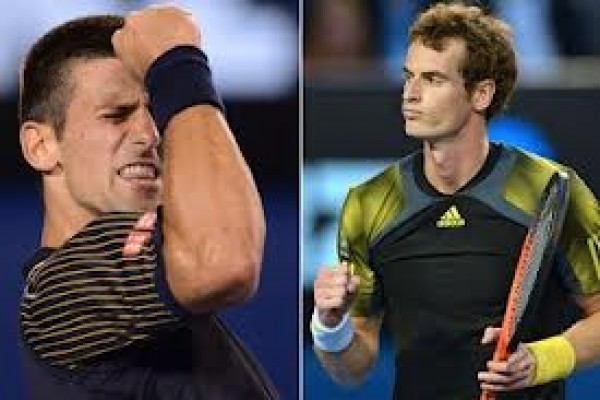 Djokovic raih gelar keempat, Murray meringis kesakitan Djokovic raih gelar keempat, Murray meringis kesakitan