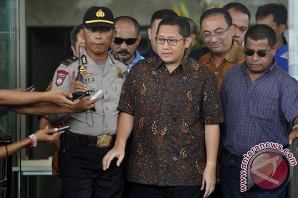 Anas paparkan pertanyaan penyidik KPK Anas paparkan pertanyaan penyidik KPK