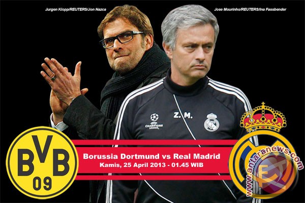 Statistik di balik skor 4-1 Dortmund atas Madrid Statistik di balik skor 4-1 Dortmund atas Madrid