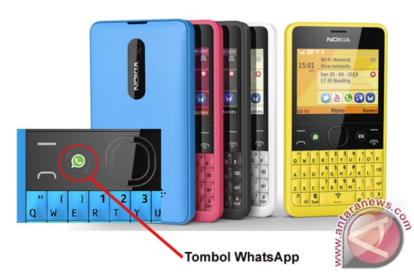 Theme Khusus Nokia Asha 210 | ada tombol khusus whatsapp di nokia asha 210 antara news Theme Khusus Nokia Asha 210 | ada tombol khusus whatsapp di nokia asha 210 antara news
