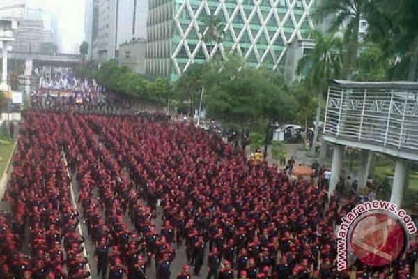 Buruh berencana gelar mogok nasional 28--30 Oktober Buruh berencana gelar mogok nasional 28--30 Oktober