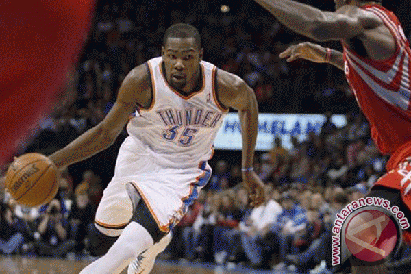 Playoff NBA - Hancurkan Warriors, Thunder pimpin 2-1 pada final wilayah Playoff NBA - Hancurkan Warriors, Thunder pimpin 2-1 pada final wilayah