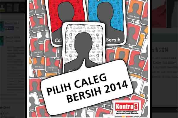 KontraS sediakan info caleg berkualitas di Bersih2014