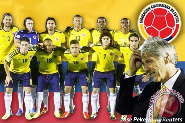 Skuat final Kolumbia untuk Piala Dunia