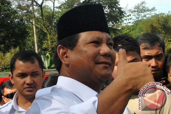 Prabowo berupaya bangun koalisi Indonesia Raya