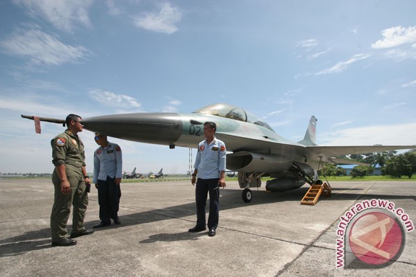 Skuadron F16 datang bertahap ke Pekanbaru