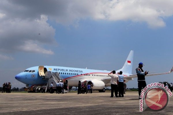 Uji coba pesawat kepresidenan dari Aceh-Papua