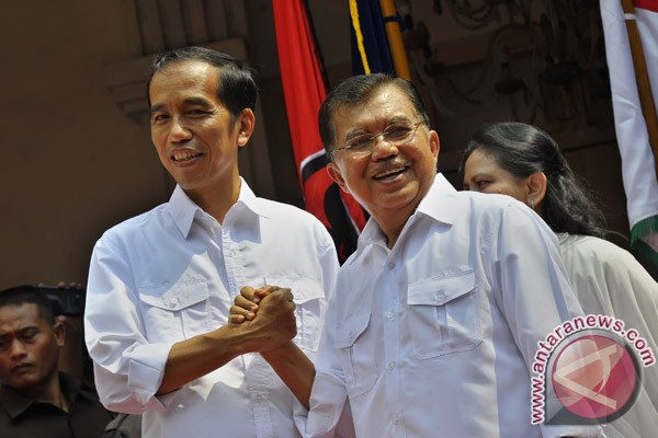 Jusuf Kalla resmi dampingi Jokowi sebagai cawapres