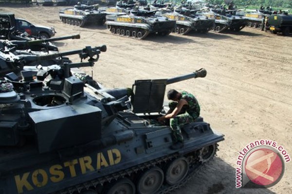 TNI targetkan ada batalion mekanis di tiap Kodam