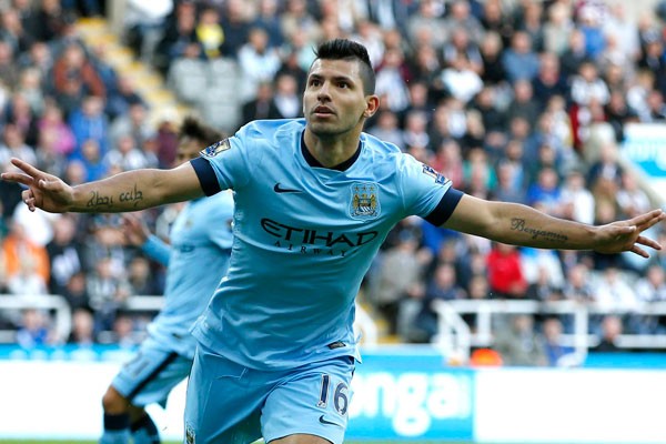 Lawan Newcastle, Aguero dekati 100 gol untuk Citizen