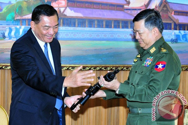 Myanmar tertarik beli alat pertahanan dari Indonesia