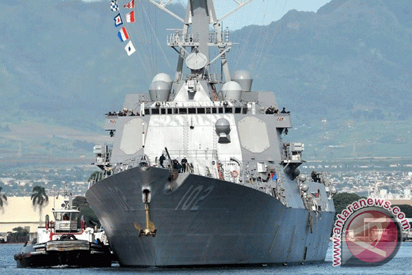 AS kirim USS Sampson cari AirAsia QZ8501