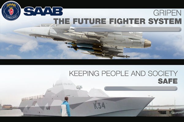 Saab tandatangani kontrak kapal Swedia
