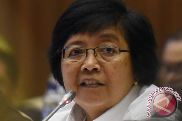 Menteri Siti minta lahan terbakar digaris polisi