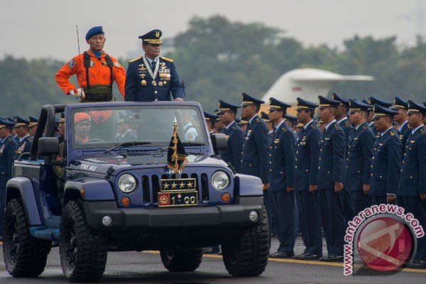 HUT ke-69 TNI AU berlangsung sederhana