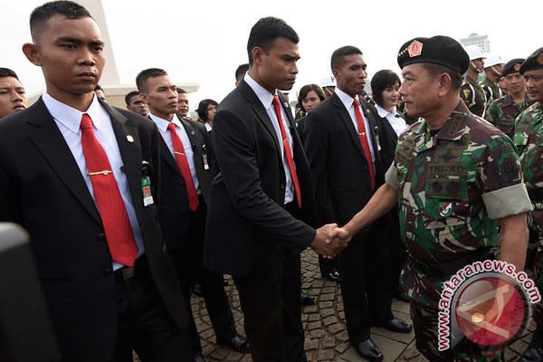 Panglima TNI pimpin apel pengamanan KAA