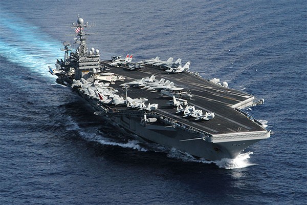 Kapal perang AS berangkat ke Yaman untuk pantau kapal Iran